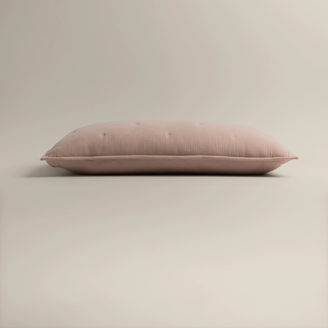 بيت مخدة قطن ٢ قطعة بلون بينك بيت مخدة قطن ٢ قطعة بلون بينك