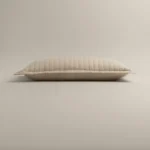 بيت مخدة قطن ٢ قطعة بيج غامق