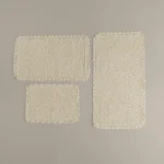 دعاسة حمام قطن بعدة مقاسات لون أوف وايت