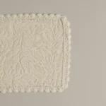 دعاسة حمام قطن بعدة مقاسات لون أوف وايت