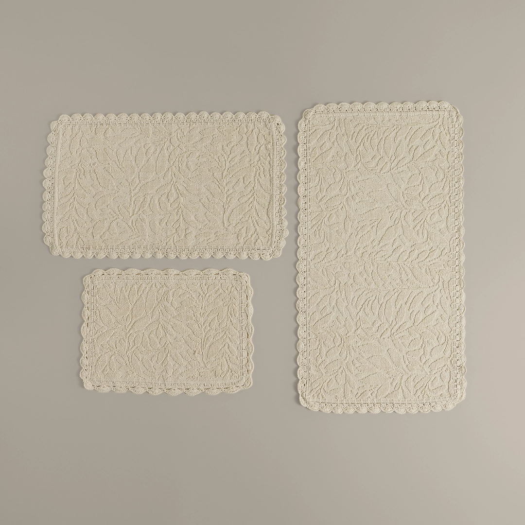 دعاسة حمام قطن بعدة مقاسات لون أوف وايت دعاسة حمام قطن بعدة مقاسات لون أوف وايت