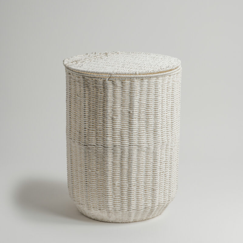 سلة غسيل متعددة المقاسات لون أوف وايت