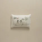 بيت مخدة بنات الواحة قطعة أوف وايت