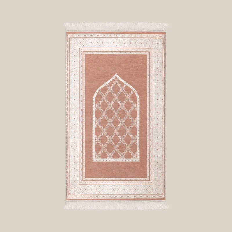 سجادة صلاة بحشوة ميموري فوم بينك