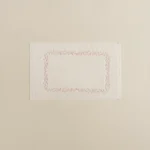 دعاسة حمام قطن مطرز ٥٠-٧٠ بينك