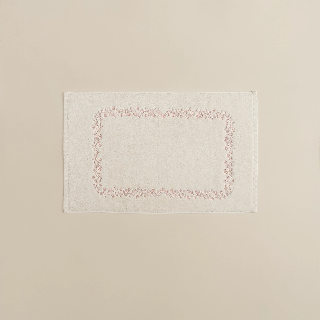 دعاسة حمام قطن مطرز ٥٠-٧٠ بينك دعاسة حمام قطن مطرز ٥٠-٧٠ بينك