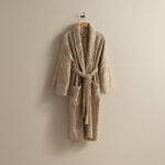 روب حمام قطن جاكار بيج غامق