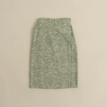 روب حمام لف قطن لون أخضر