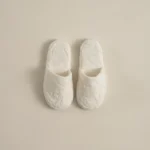 سليبر قطن جاكار مقاس ٤٠ أوف وايت