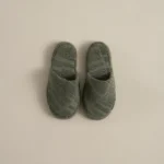 سليبر قطن مقاس ٤٠ أخضر غامق