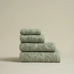 منشفة قطن أخضر متعددة المقاسات