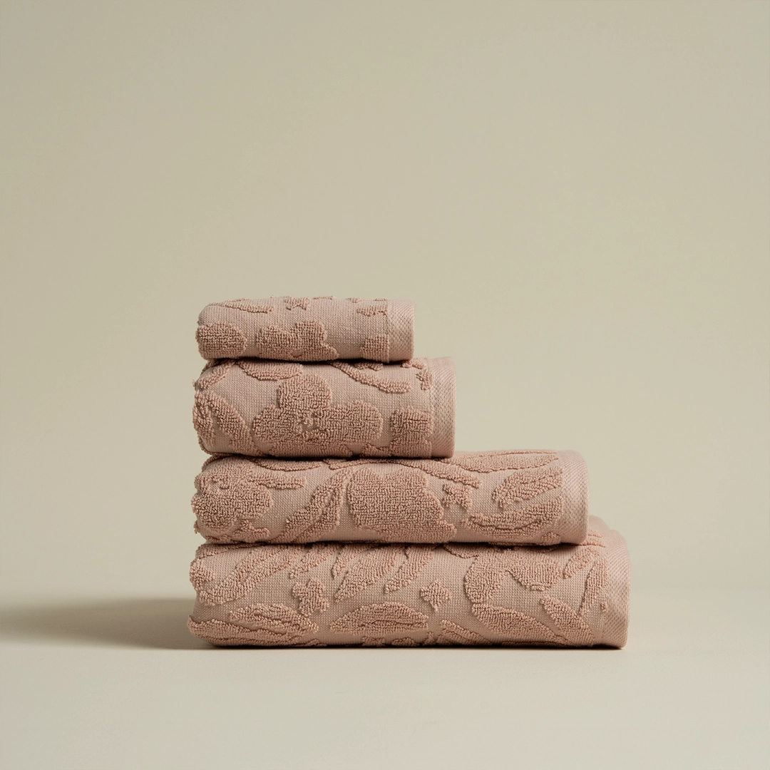 منشفة قطن بينك متعددة المقاسات منشفة قطن بينك متعددة المقاسات