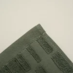 منشفة قطن أخضر غامق متعددة المقاسات