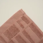 منشفة قطن بينك غامق متعددة المقاسات