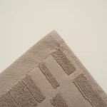 منشفة قطن بني متعددة المقاسات