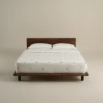 بيت لحاف قطن مطرز أخضر