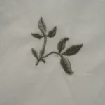 بيت لحاف قطن مطرز أخضر