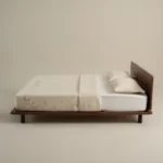 بيت لحاف ميكرو مطرز بيج غامق