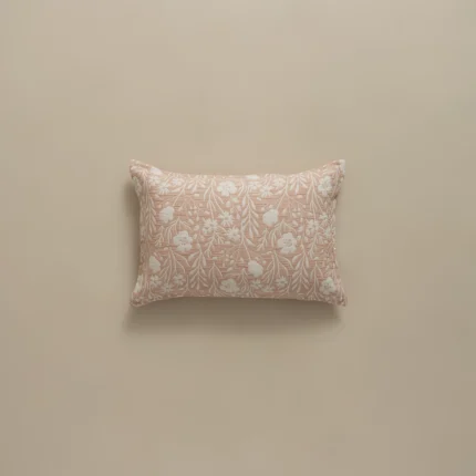 بيت مخدة ميكرو جاكار ٢ قطعة بينك