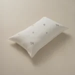 بيت مخدة قطن مطرز ٢ قطعة أخضر