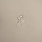 بيت مخدة قطن مطرز ٢ قطعة أوف وايت