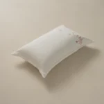 بيت مخدة ميكرو مطرز ٢ قطعة بينك