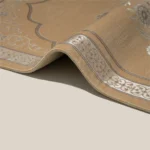 سجادة صلاة شنيل بيج غامق