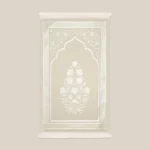 سجادة صلاة شنيل أوف وايت