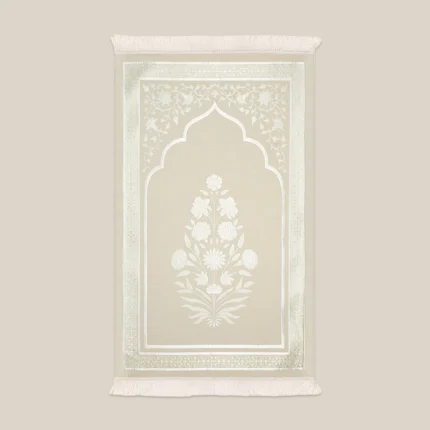 سجادة صلاة شنيل أوف وايت