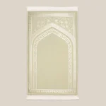 سجادة صلاة ميموري فوم لون أوف وايت