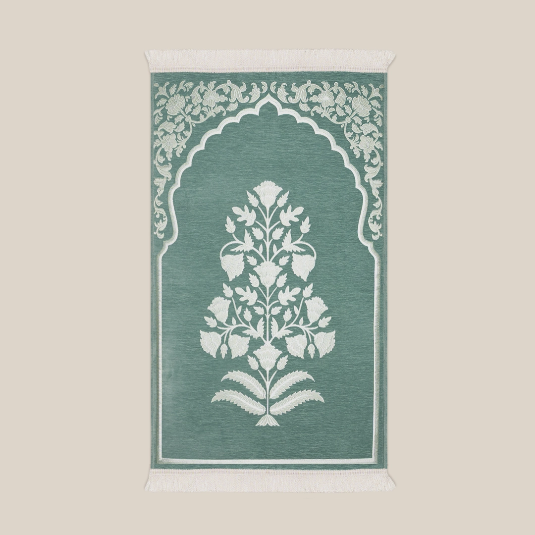 سجادة صلاة بحشوة ميموري فوم أخضر سجادة صلاة بحشوة ميموري فوم أخضر