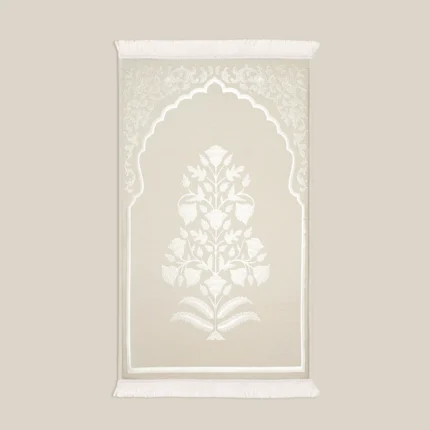 سجادة صلاة بحشوة ميموري فوم أوف وايت