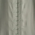 لباس صلاة ماكرو مطرز أخضر بسحاب