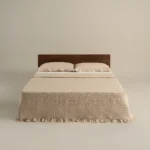 لحاف قطن بيج غامق