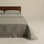 لحاف قطن أخضر