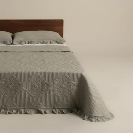 لحاف قطن أخضر