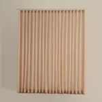 ستارة شباك شفافة لون بيج