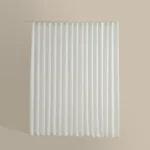 ستارة شباك شفافة بيج