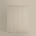 ستارة شباك شفافة بلون بيج