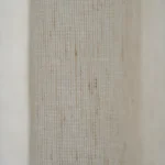 ستارة شباك شفافة بلون أوف وايت