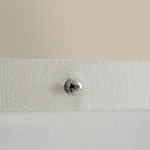 ستارة شباك شفافة أوف وايت