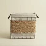 سلة غسيل متعددة المقاسات لون بيج غامق