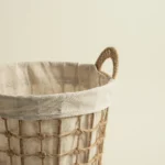 سلة غسيل متعددة المقاسات لون بيج غامق