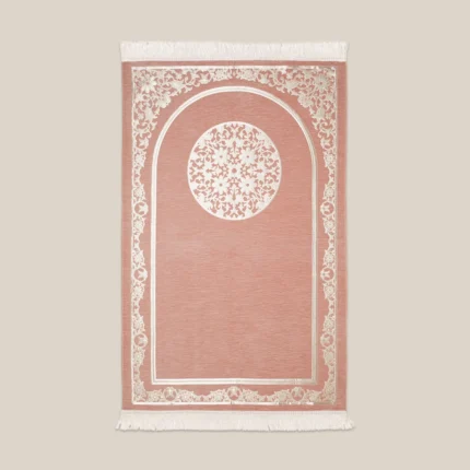 سجادة صلاة شنيل بينك