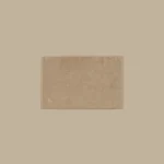 دعاسة حمام قطن مطرزة – بيج غامق