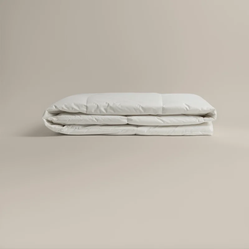 حشوة لحاف قطن بكثافة 150 جم/م² أبيض