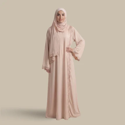 شرشف صلاة بينك مفتوح