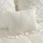 طقم مفرش عرائس أوف وايت