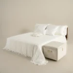 طقم مفرش عرائس أوف وايت