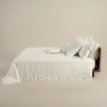 طقم مفرش عرائس أوف وايت